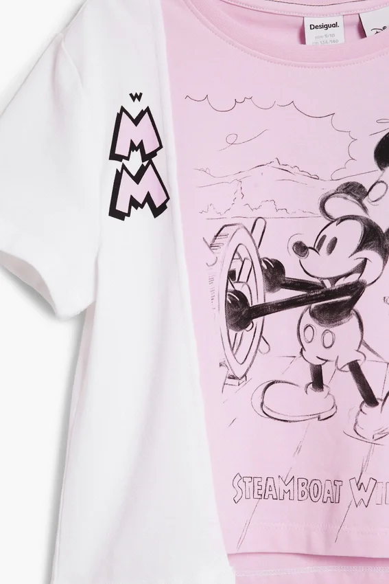 Zweifarbiges Mickey Mouse™ T-Shirt Zweifarbiges Mickey Mouse™ T-Shirt