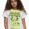 Zweifarbiges Mickey- und Minnie-Mouse™-T-Shirt Zweifarbiges Mickey- und Minnie-Mouse™-T-Shirt