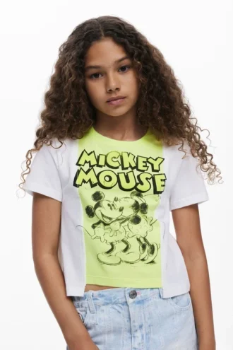 Zweifarbiges Mickey- und Minnie-Mouse™-T-Shirt