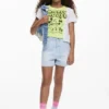Zweifarbiges Mickey- und Minnie-Mouse™-T-Shirt Zweifarbiges Mickey- und Minnie-Mouse™-T-Shirt