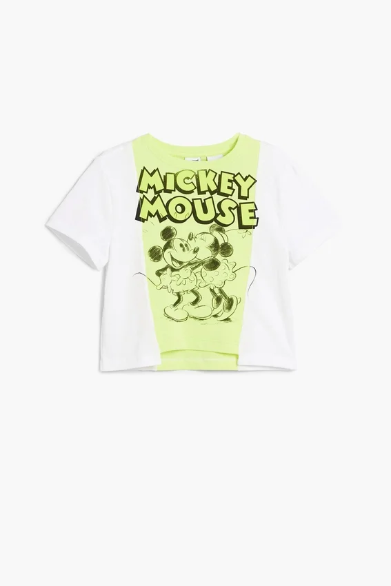 Zweifarbiges Mickey- und Minnie-Mouse™-T-Shirt Zweifarbiges Mickey- und Minnie-Mouse™-T-Shirt