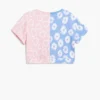 Zweifarbiges T-Shirt Zweifarbiges T-Shirt